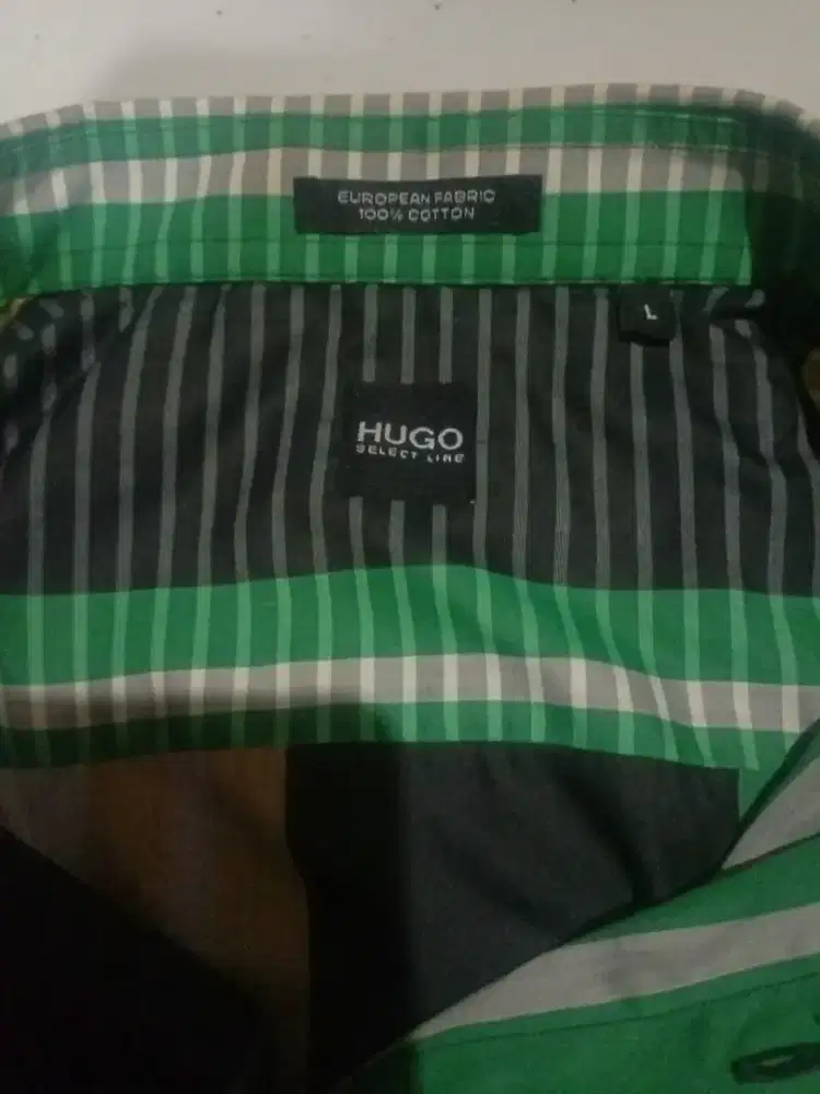 Kemeja Pria Lengan Pendek HUGO BOSS