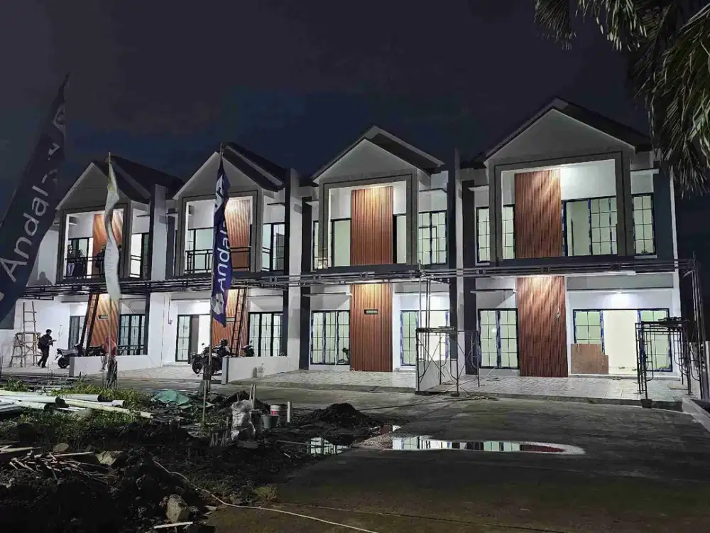 CLUSTER BARU 2 LANTAI LOKASI CIPAYUNG JAKARTA TIMUR, BEBA BANJIR EKSLUSIF 8 UNIT