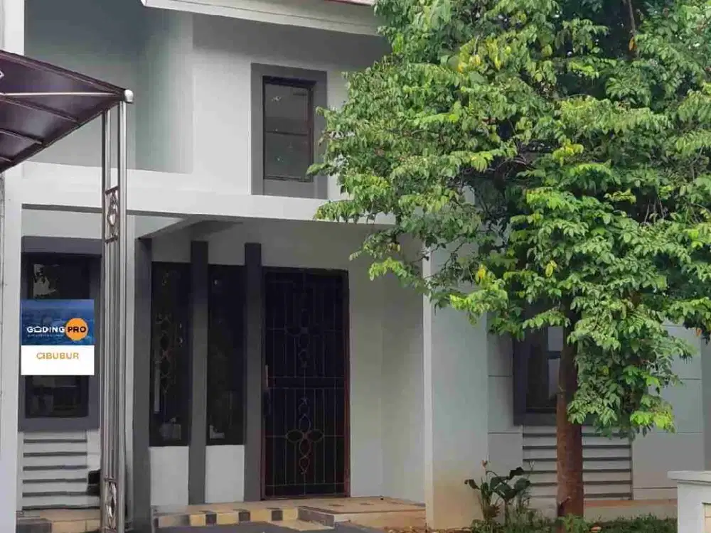 Jual Cepat Rumah Cantik Siap Huni Cluster Favorite 1,2 M Nego. Legenda Wisata Cibubur.