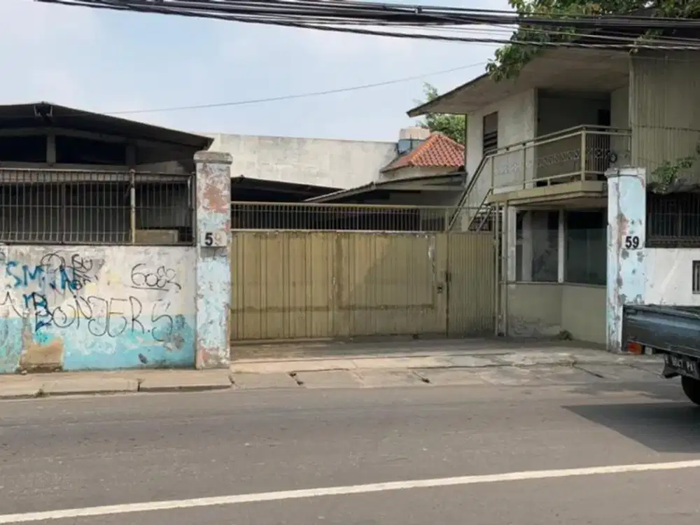 Tanah Kavling Gudang Depan Jalan Raya Raden Saleh Tangerang