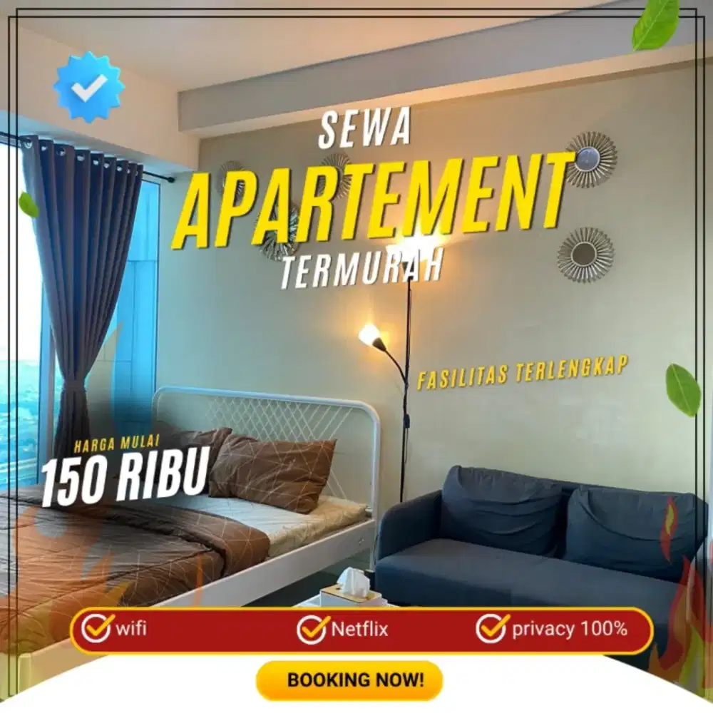 SEWA APARTEMEN HARIAN/TRANSIT JAKARTA SENTRA TIMUR PULOGEBANG TERMURAH