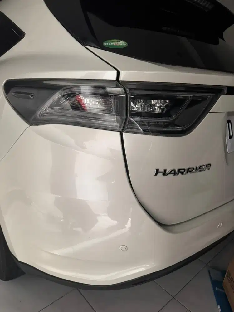 Toyota harrier putih mutiara DP 90jt