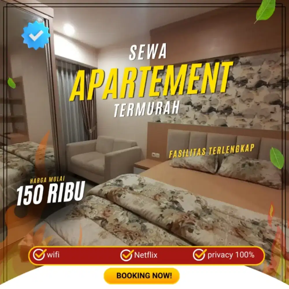 SEWA APARTEMEN HARIAN/TRANSIT TANGERANG EMERALD BINTARO TERMURAH