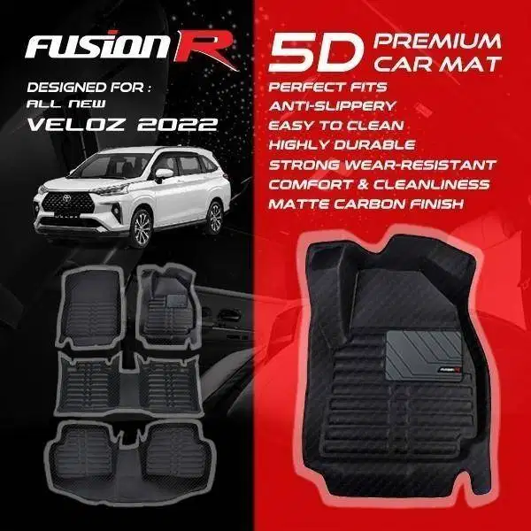 Fusion R Karpet 5D All New Veloz 2022 2023