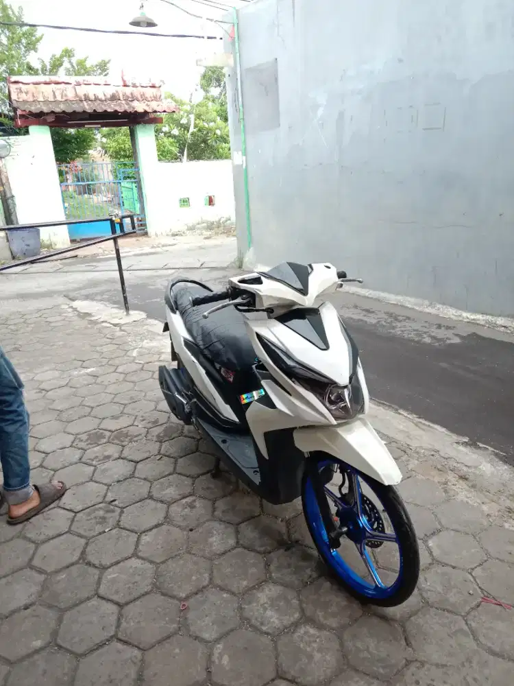 Beat esp 2017 lengkap pajak telat 3 bulan plat panjang