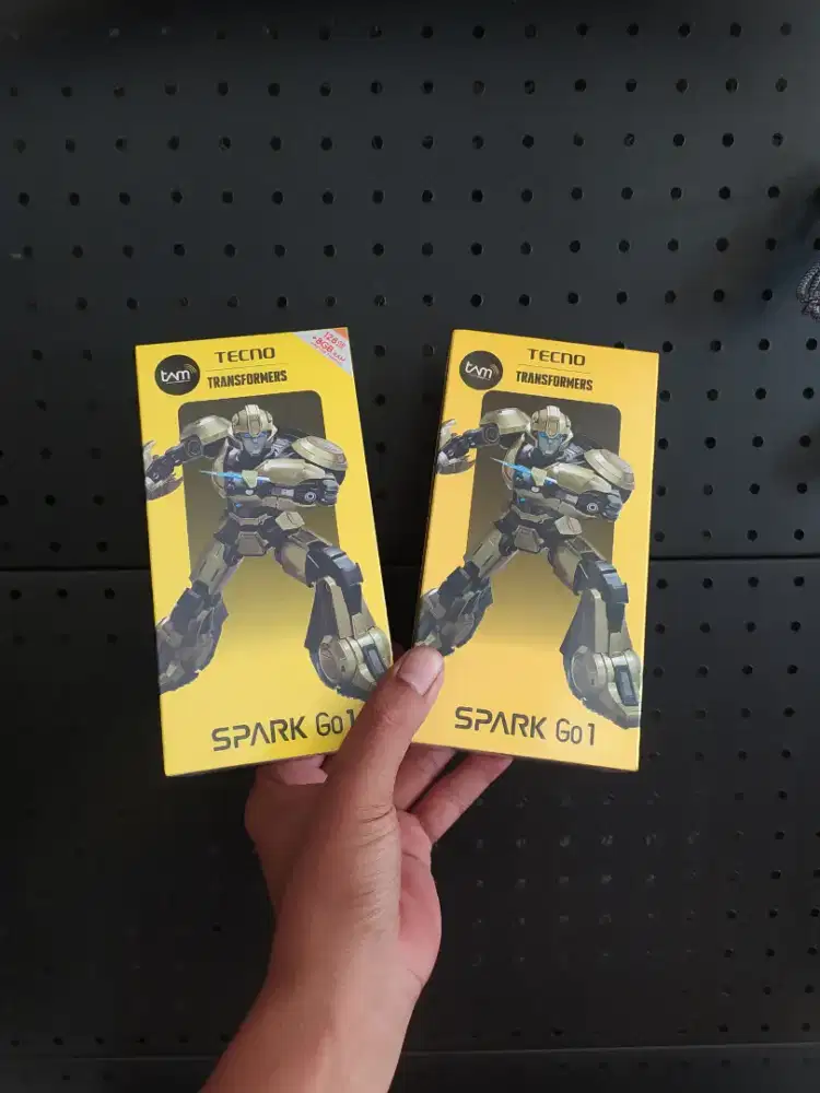 Tecno Spark GO1 4+4/64 Garansi resmi 13bln