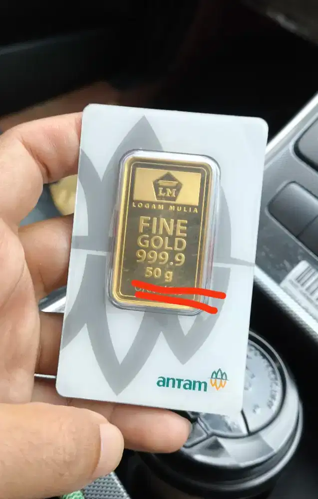 Emas Antam 50gr tahun 2020 Logam Mulia