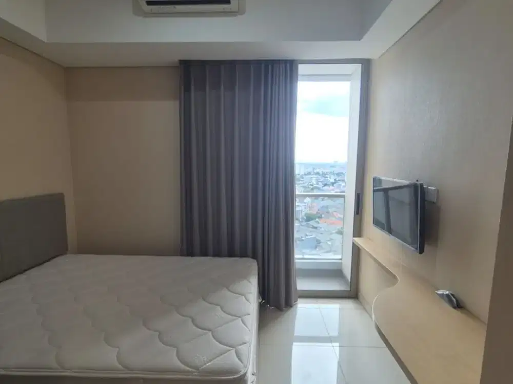 Jual TERMURAH apartemen Taman Anggrek Residence studio FURNISH bagus