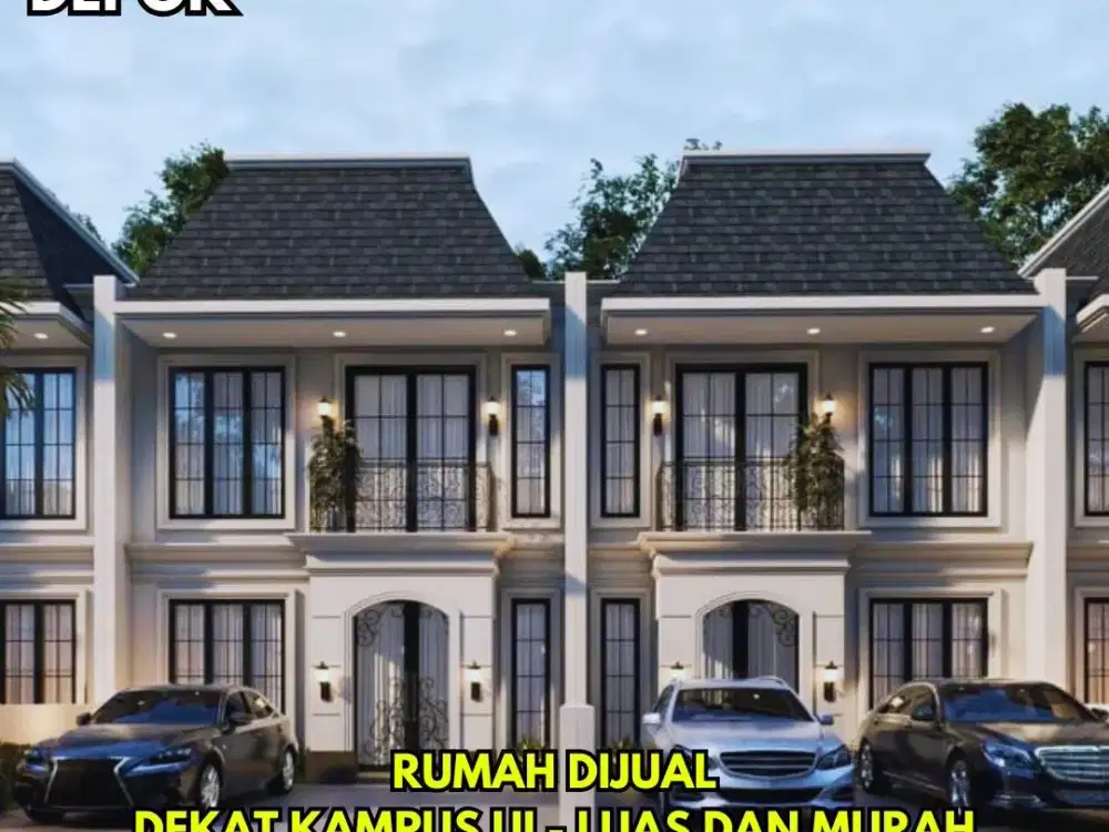 Rumah Dijual Di Beji Timur Dekat Universitas Indonesia Luas dan Murah