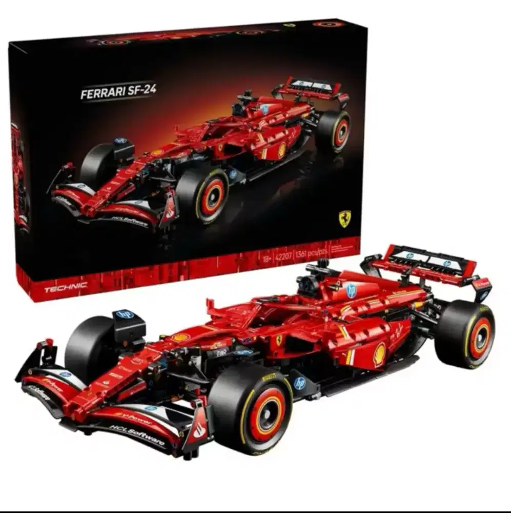 Building block Technic Formula 1 Ferrari SF-24 Skala 1:8 1361pc bricks