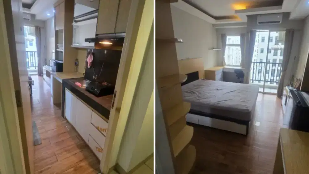 Studio Apartemen Kota Ayodhya tower Jade Full Furnished termasuk IPL