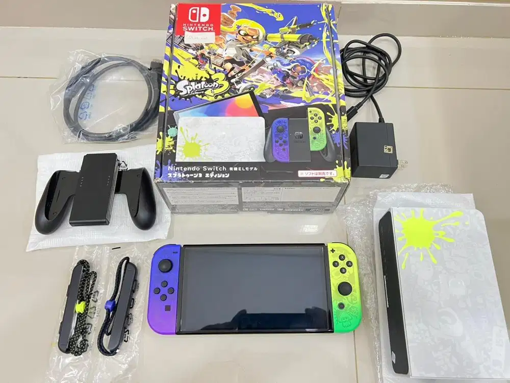 Nintendo switch OLED special edition splatoon OFW