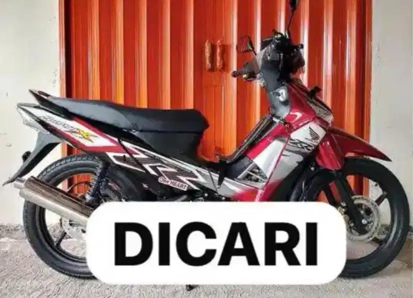 Di Cari Supra X 125 Double Disk DD Tahun 2009 Ke Atas Supra X 2011