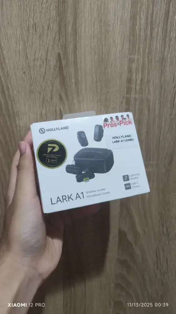 LARK A1 COMBO LAVALIER MIC BNIB MASIH SEGEL
