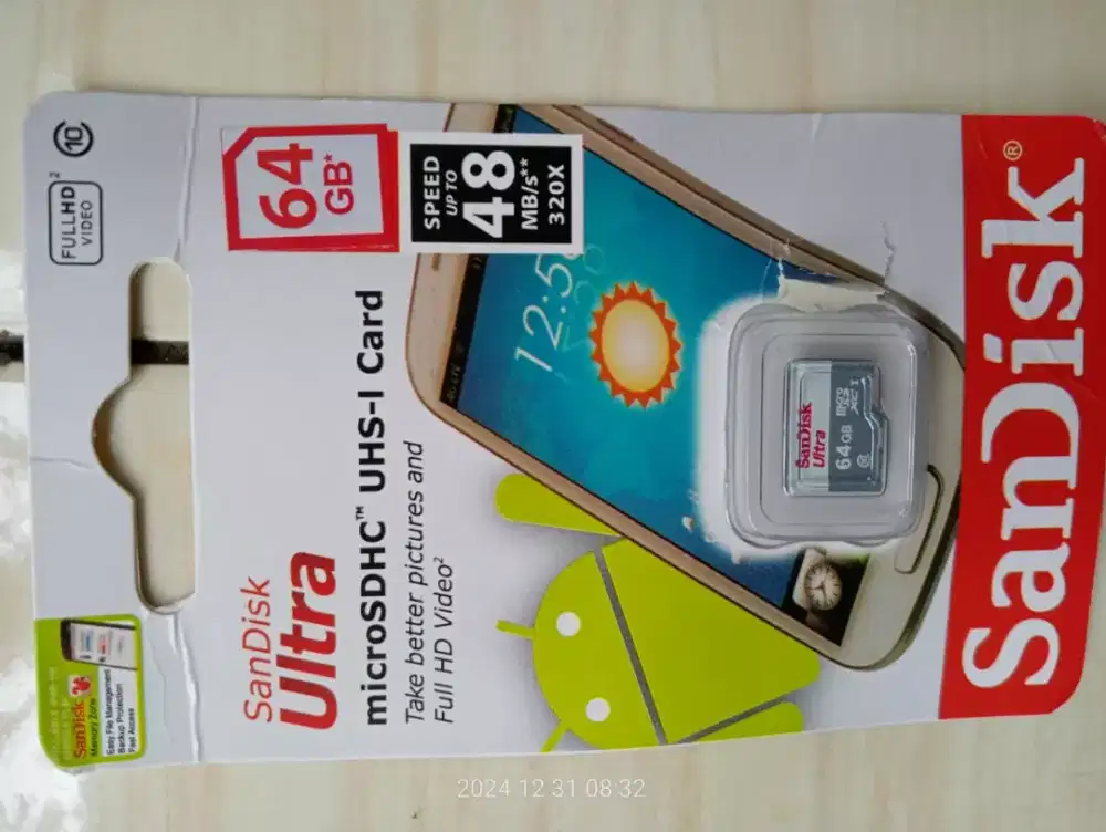 Kartu memory sandisk second