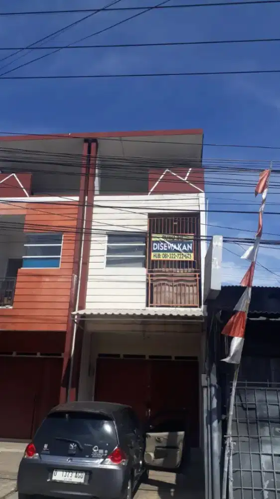 Disewakan ruko 2 lantai