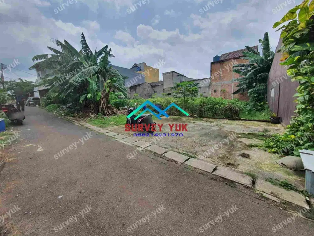 Tanah 200 m2 dan 192 m2 - 1 SHM bebas Banjir Bambu Apus Ciputat