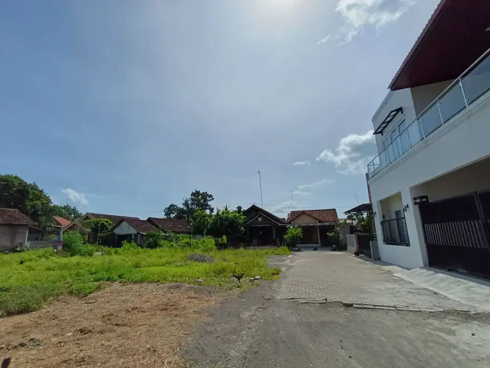 5 Menit ke Exit Tol Prambanan, Tanah SHM Siap AJB Jl Jogja-Solo