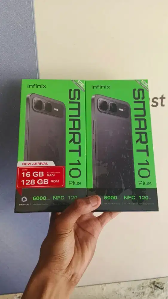 Infinix Smart 10 Plus 8/128 [Baru, Garansi Resmi 1 Tahun]