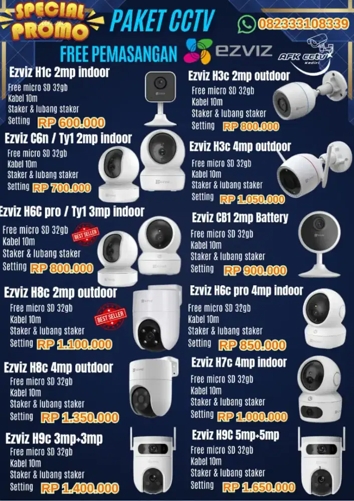 Cctv kualitas hd bergaransi