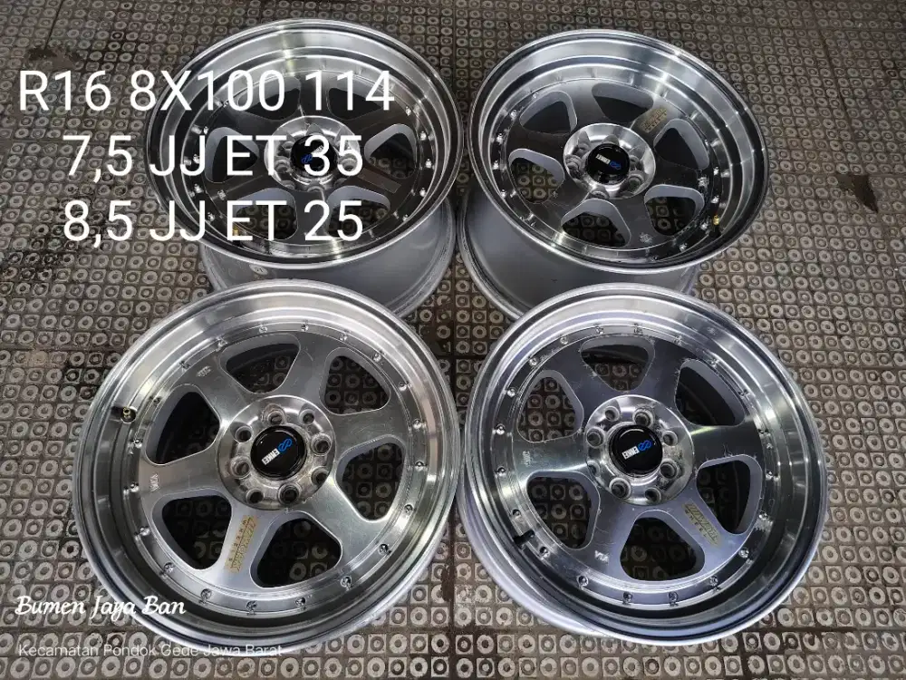 Velg Racing R16 4x100 114 livina yaris vios avanza xenia freed mobilio
