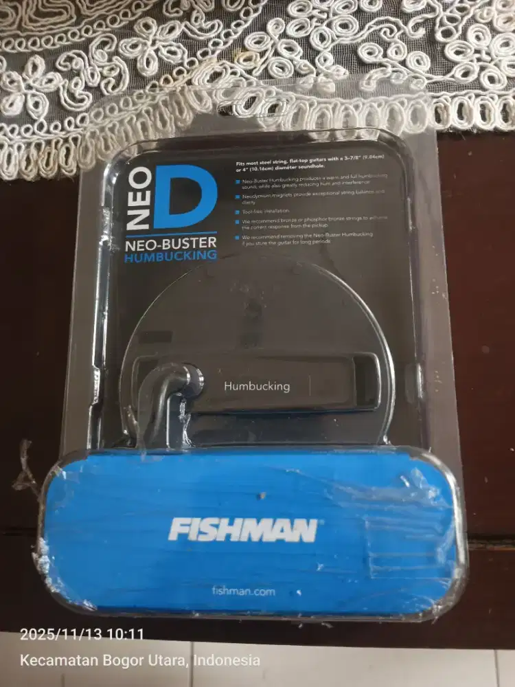 Pick up akustik fishman Neo D Buster Humbucker