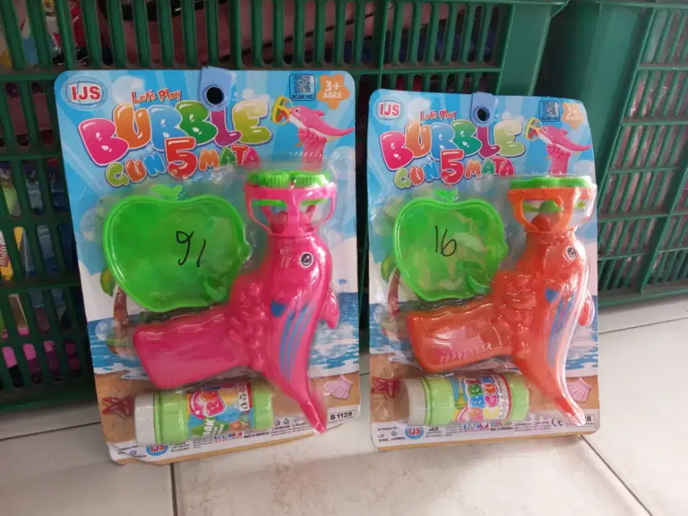 Mainan Anak Pistol Bubble