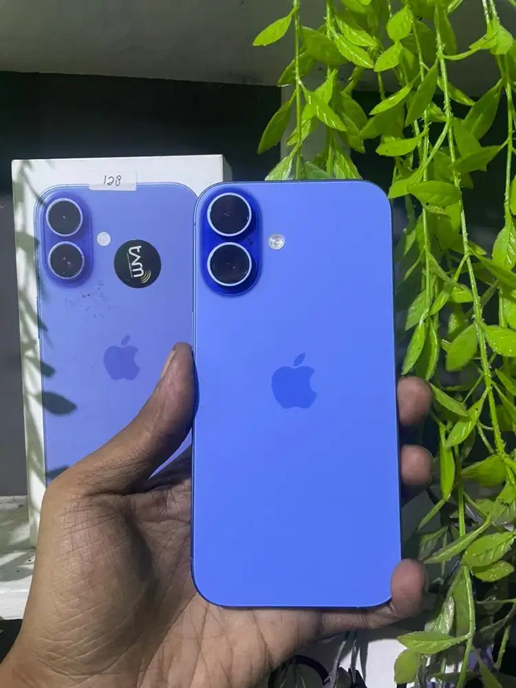 Iphone 16 128 ibox GARANSI ON BLUE