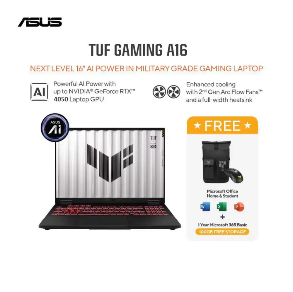 ASUS TUF GAMING A16 DENGAN CICILAN