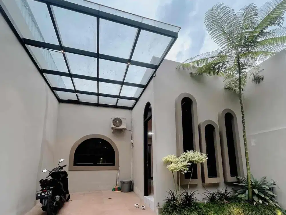 RUMAH KONSEP VILLA, COCOK UNTUK INVESTASI, DEKAT PASAR GENTAN