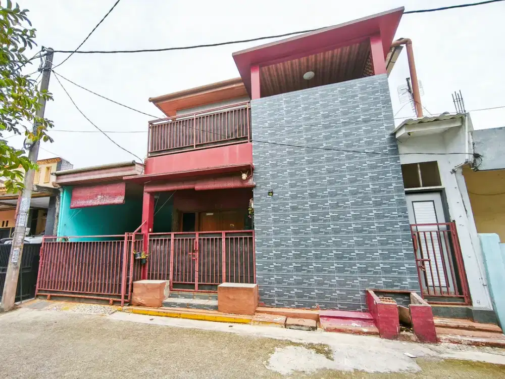 Rumah 2 Lt SHM Luas 13 Menit ke Living World Kota Wisata J-35277