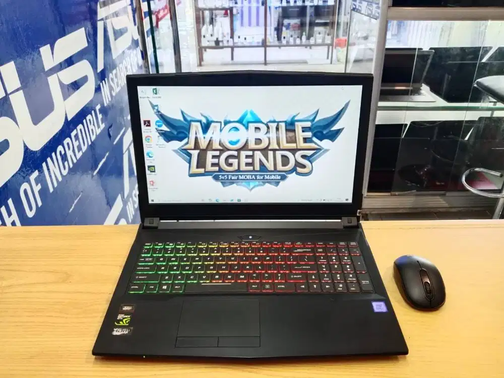 LAPTOP GAMING AFTERSHOCK NH850HJ1 CORE i7 RAM 16GB SSD 128GB HDD 1TB