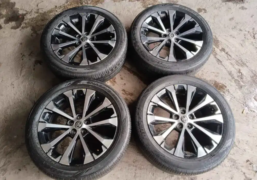 Velg oem veloz Q ring 17 plus ban 205 55 R17