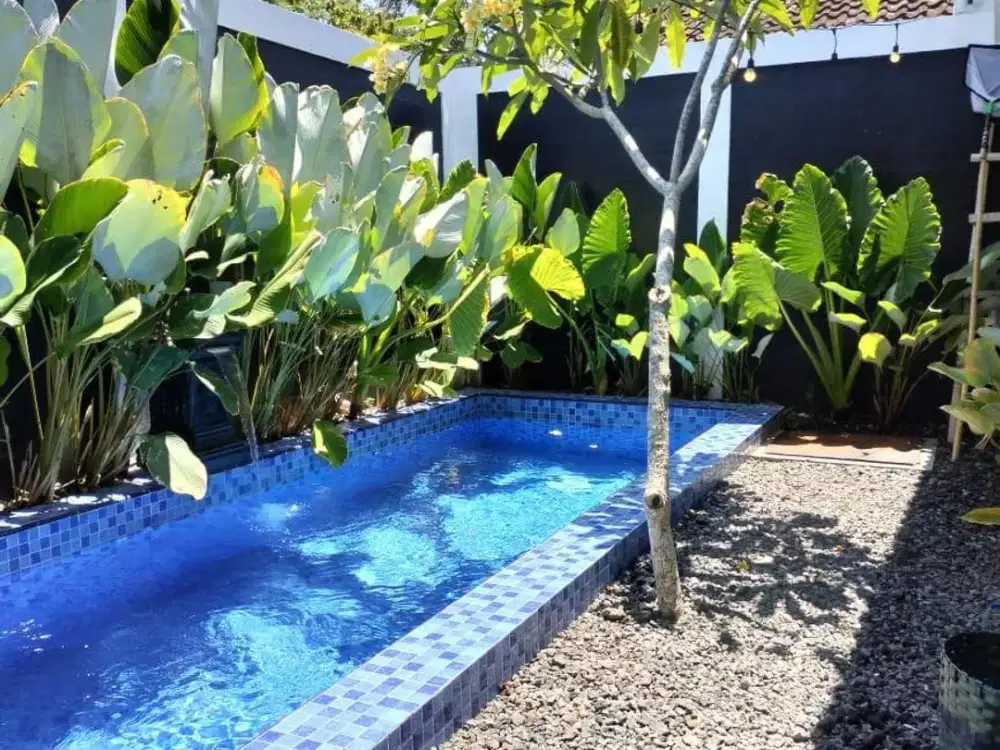 Rumah Murah Rasa Vila Jogja: Tepi Jl. Aspal Berbah