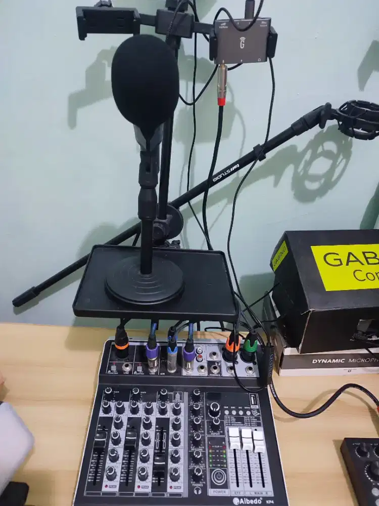 Jual Alat Live Karaoke TikTok Mixer, Mic dll