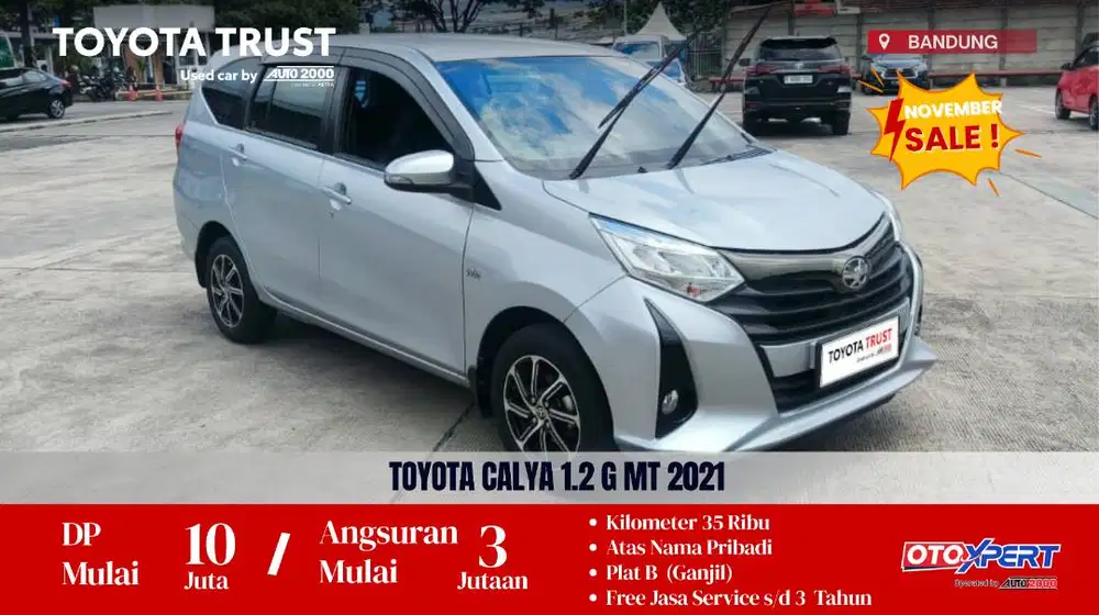 TOYOTA CALYA 1.2 G MT 2021