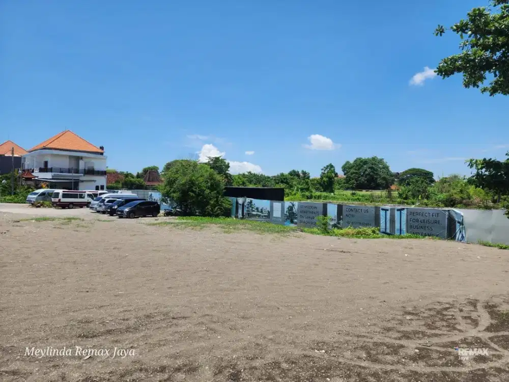 Tanah beachfront lokasi premium di Sanur.