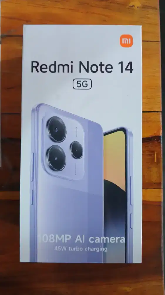 HP merk Xiomi merk redmi note 14 5G 8/ 256