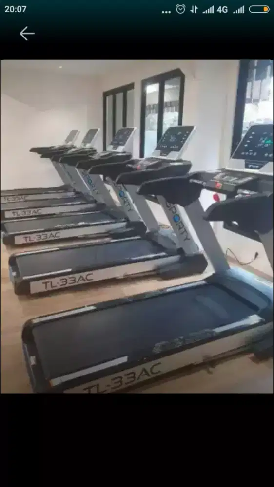 Treadmill elektrik tl 33 AC empat hp