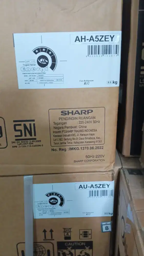 PROMO AC SHARP 1/2PK ZEY