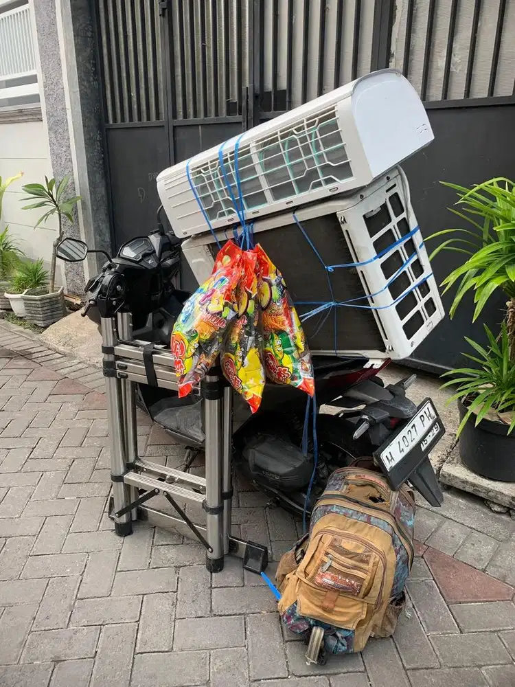 Terima AC second normal, rusak, rombeng