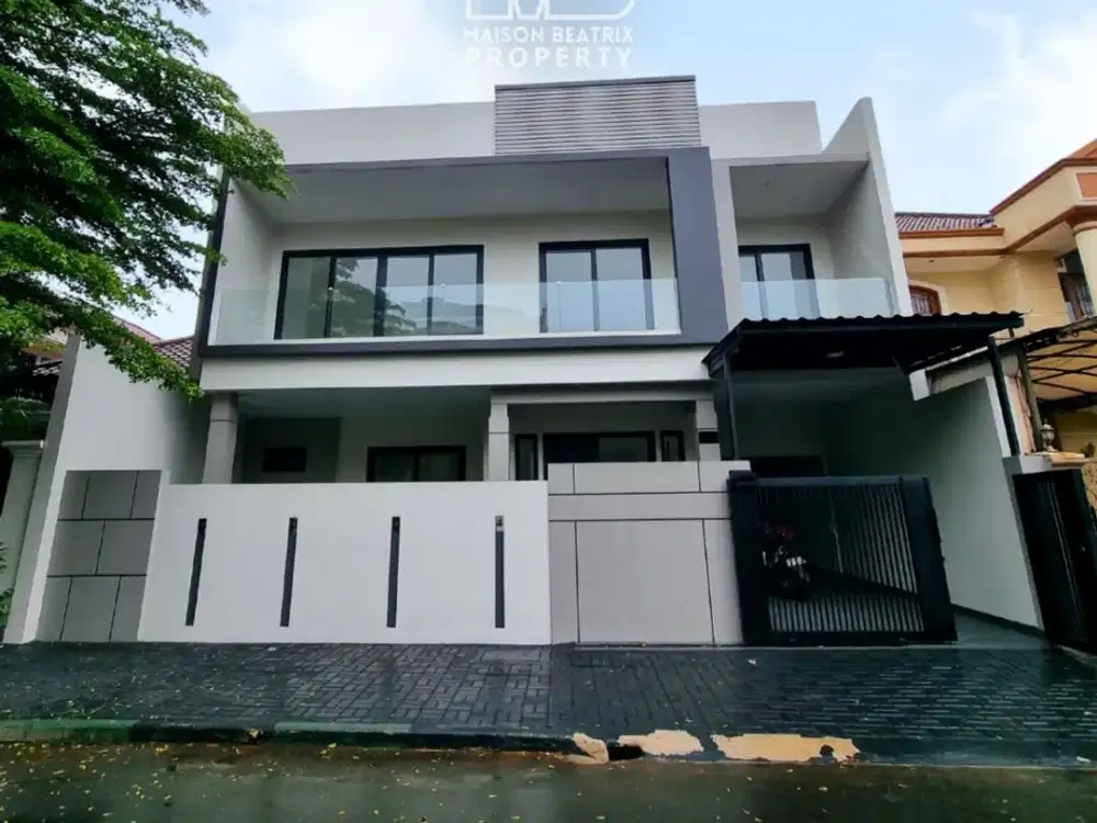 RUMAH NEW MINIMALIS MODERN SELANGKAH KE MASJID & SEKOLAH DI PUSPITA LOKA - BSD