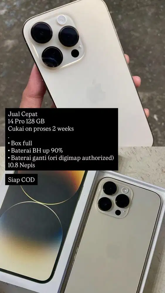 Ip 14 Pro 128 Beacukai