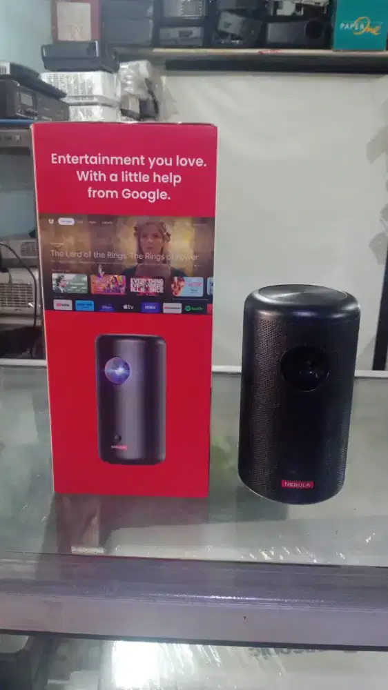 Djual proyektor 4k NEBULA