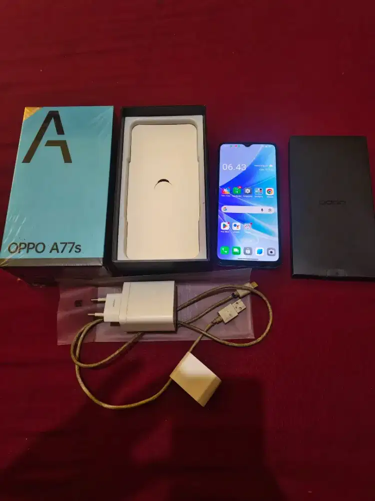 Oppo a77s 8/128 fullset ori