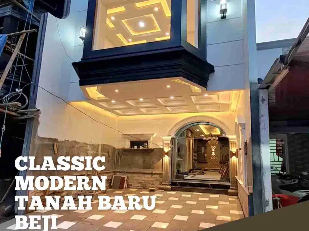 Jual Rumah 2 Lantai Murah Dan Dekat Stasiun Serta Toll Di Beji Depok