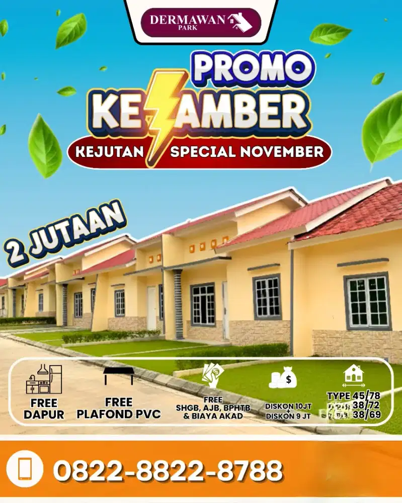 Rumah Murah Tiban ( DERMAWAN PARK )