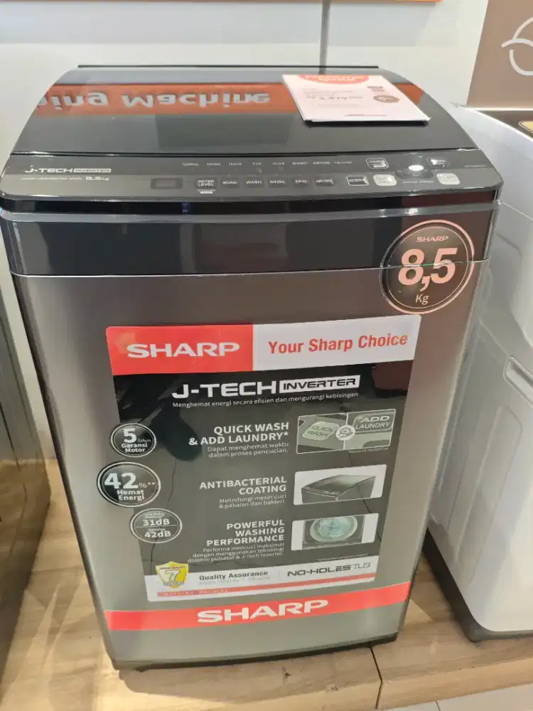 SHARP MESIN CUCI 8.5 KG