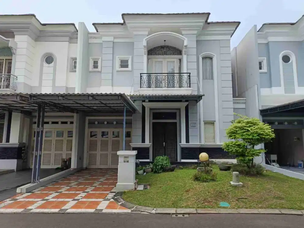 Dijual Rumah Tidak Hadap Tetangga Cluster Emerald Pondok Hijau Golf Gading Serpong Tangerang