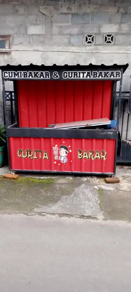 Gerobak bekas layak pakai